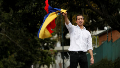 Protest march against Venezuela's President Nicolas Maduro in Caracas