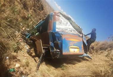 accidente vial en bolivia