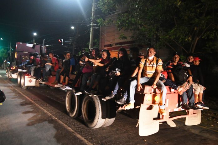 marcha hondureños