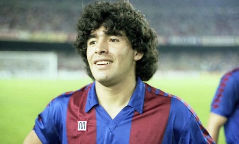 diego maradona joven