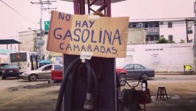 no hay gasolina