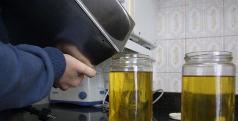 biocombustible con aceite casero
