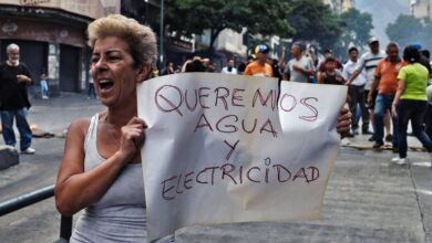 venezolanos sin agua