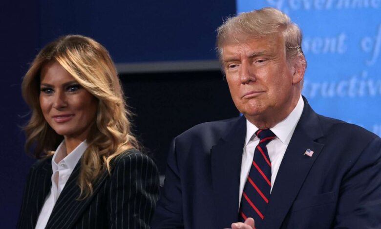 trump y melania