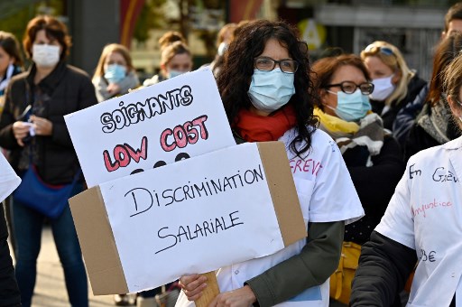 protesta hombre negro