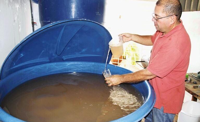 Agua turbia