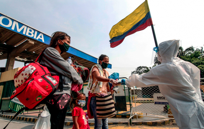 venezolanas en colombia
