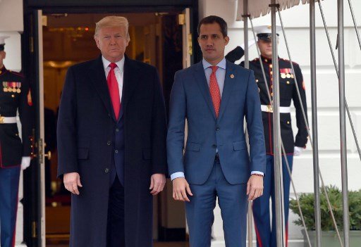 guaido y trump