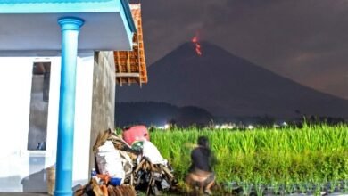 indonesia volcan