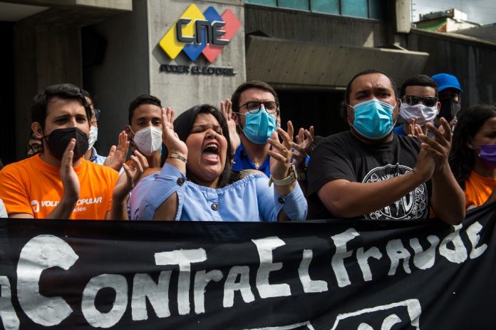 protesta eleciones