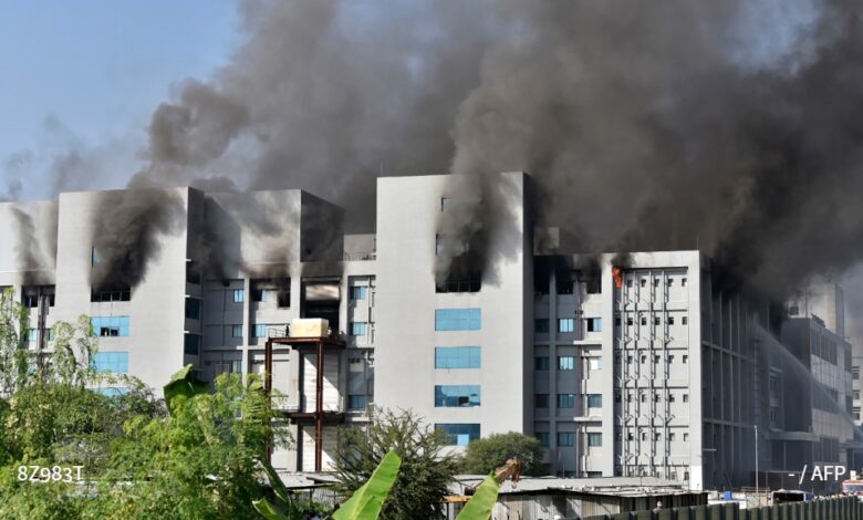 india incendio