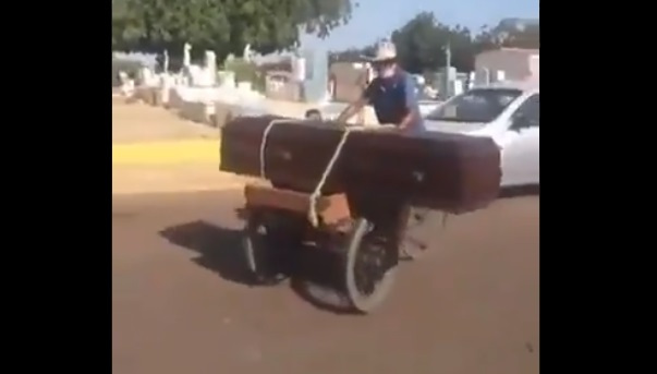 urna en bicicleta