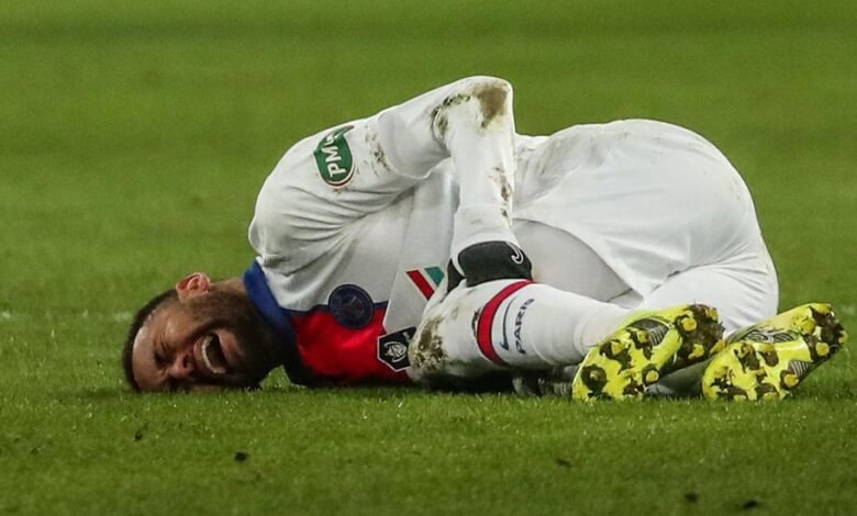 Neymar Jr se lesiona