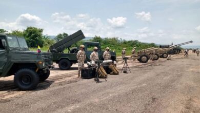 Colombia realiza un ejercicio militar en la región Guajira, frontera con Venezuela