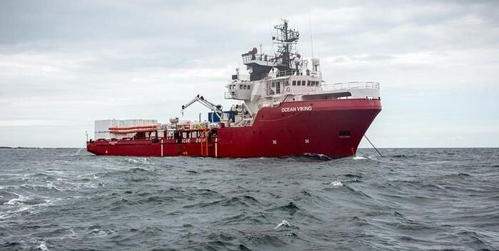 Barco Ocean Viking avistó al menos diez cadáveres en el Mediterráneo