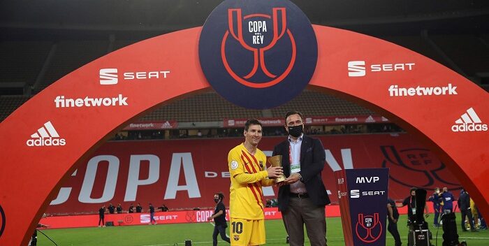 Messi elegido como el mejor jugador de final