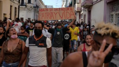 protesta cuba