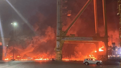 explosion dubai