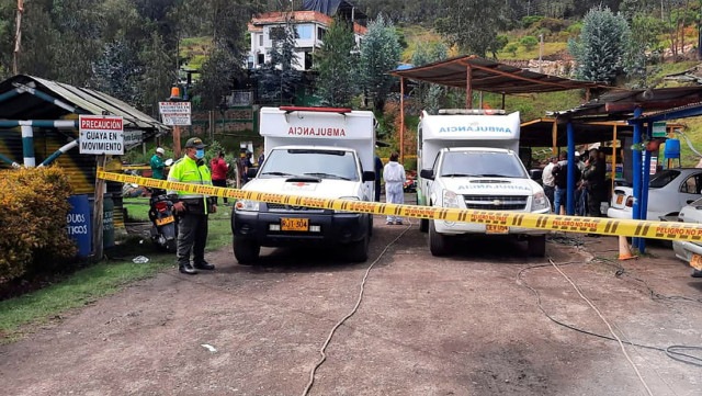mina explota en colombia