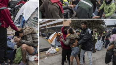 desalojo de venezolanos