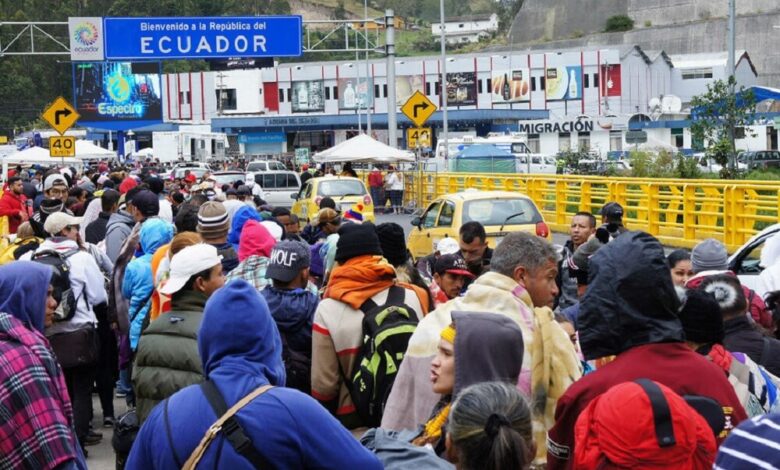 frontera ecuador