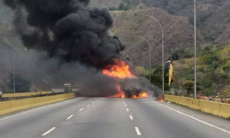 incendio en caracas