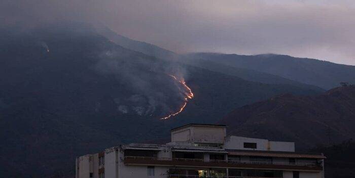 incendio el avila