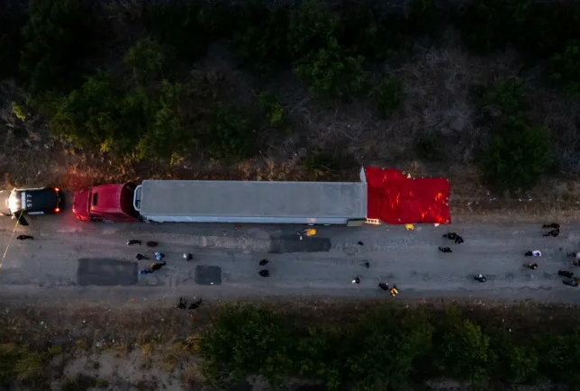camion migrantes