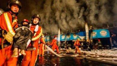 incendio china
