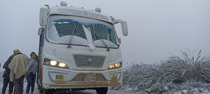 nieve bogotá