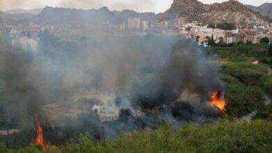 incendio españa