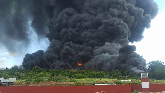 incendio cuba