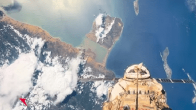 venezuela dese el espacio