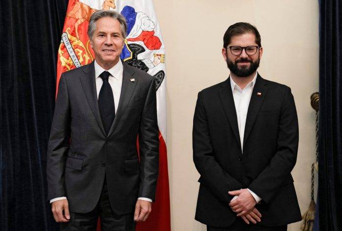 blinken y boric